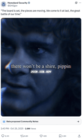 conjuring-consent-DHS-tweet-LOTR.png